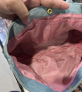 Denim Tote Bag