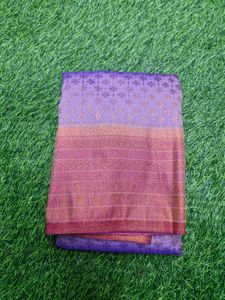 Banarasi Purple Saree