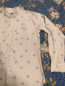 Printed White Shirt For Men