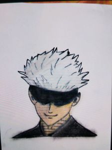 Gojo Anime Sketch