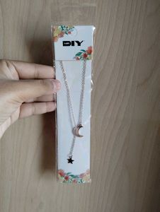 Moon &amp; Star Pendant Necklace❤️