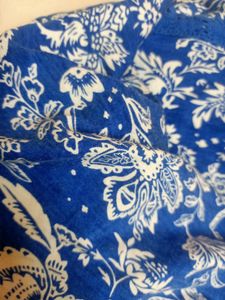 Blue Sleeveless Top