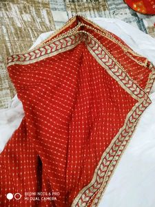 Gota Patti Red Dupatta