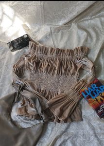 Velvet Bardot Top