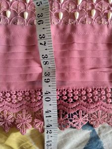 Onion Pink Embroidered Kurta Set