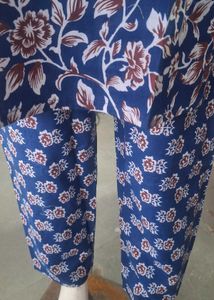 3pcs suit brown and blue