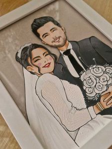 Gift loved one glass portraits