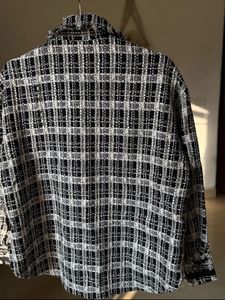 Chic Plaid Tweed Jacket