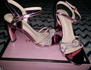 Pink heels
