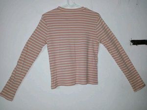 Striped Long Sleeve Top