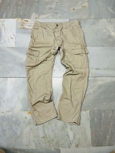 biege Cargo Pants wrangler waist adjustable