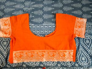 Combo Of Orange And Maroon Blouse