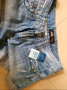 Women Denim Blue Shorts