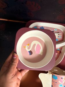 Swan Kids Tableware Set