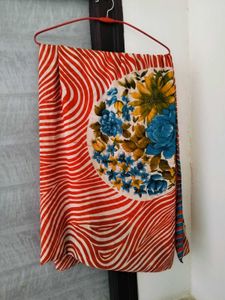 combo Floral Print saree