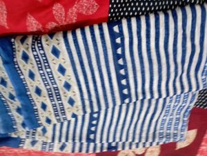 Cotton Fabric For Kurtis And Short Dresses