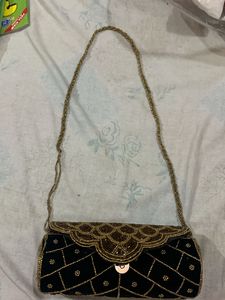 Very Preety Handbag With Hand Work