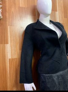 Black Stylish Blazer/ Over Coat