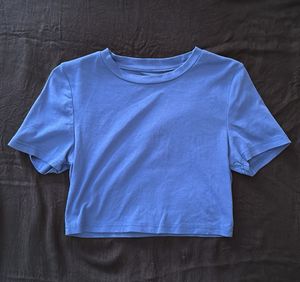 URBANIC Simplicity Pullover Crop T-Shirt