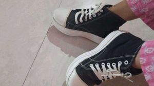 Used Black Sneakers