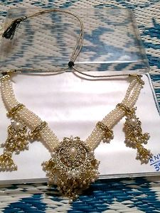 New Pearl-stone Necklace Set