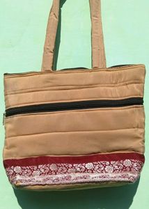 five Puffer hand made Tote Bags👜