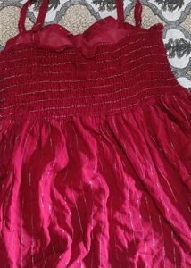 Red Spaghetti Strap Top