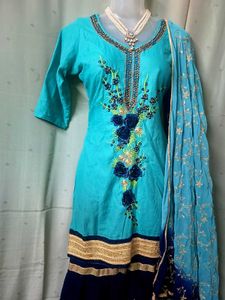 Sharara Set, Reyon Bottom