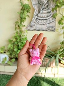 Cute Handmade Crochet keycharms (Set Of Two)