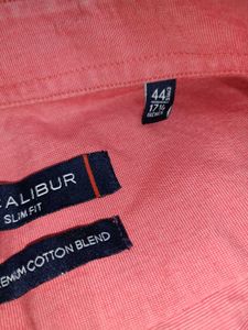 Pink Shirt Slightly Used