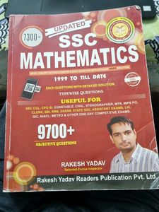 Rakesh Yadav Maths Book Ssc / Bank
