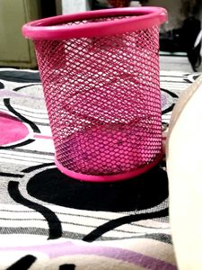 Pink Pen/ Pencil/ Make Up Holder