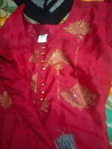 Beautiful Maroon Kurta