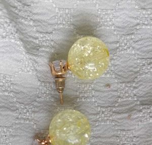 Cute Round Drop Earrings