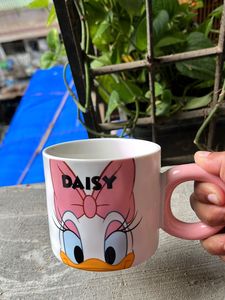 Daisy Ceramic Mug - Pink