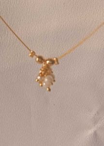 Pearl Cluster Pendant Necklace