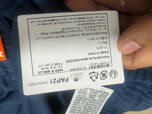 Blue Active Track Pants