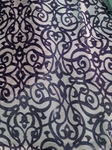 Light Blue Floral Saree
