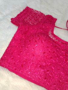 Pink Embroidered Blouse