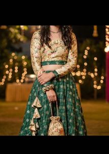 Floral Lehenga Choli Set - Party Ready