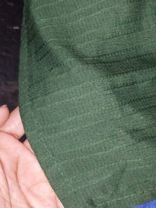 GREEN KURTHA PLAZA SET