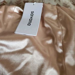 Slit Fishtail Dress