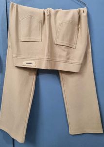 Camel Shade Trousers For Party And Formal Occasion