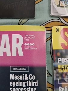Latest Sportstar Magazine Rs 100
