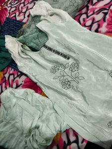 beautiful Punjabi suit heavy dupatta