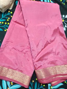 Elegant Pink Saree