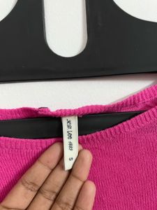 Pink Long Sleeve Top