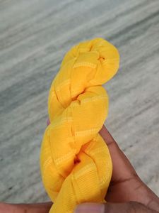 New Yellow Soft Net Dupatta