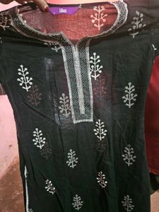 Elegant Black Kurta