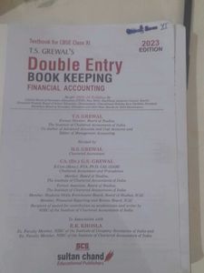 T.S GREWAL DOUBLE ENTRY BOOK KEEPING CLASS 11